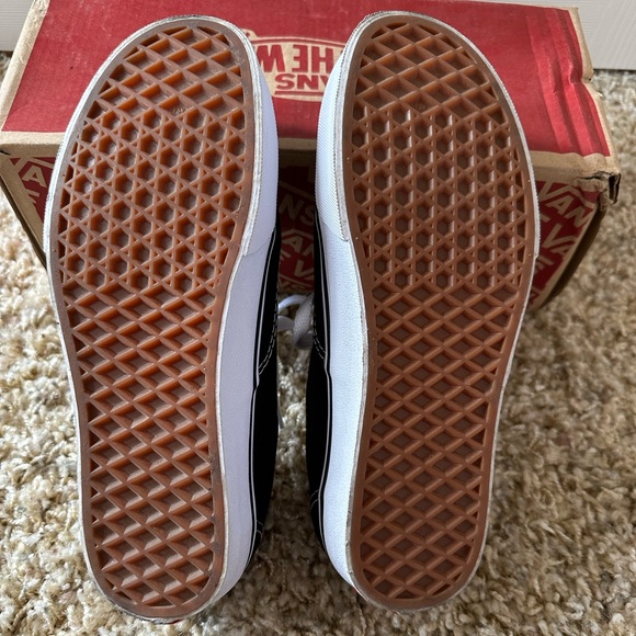 ✨Vans Off the Wall skater shoes black womens size 7 - Picture 7 of 8